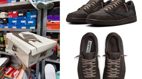 Nike x Travis Scott Velvet Brown UK 11.5